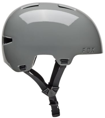 Fox Racing - Flight SOLID, CE Helme - Erwachsene Unisex - Schutzausrüstung, Fahrradhelm, Mountainbike-Helm, MTB-Schutzhelm, Grau, M