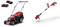 Einhell Tondeuse à Gazon sans Fil GE-CM 36/36 Li (Power X-Change, Moteur sans Charbon,Hauteur de Coupe à 6 Positions, avec 2 Batteries 4 Ah + 2 chargeurs) + Coupe-Bordures sans Fil GE-CT 18/28 Li