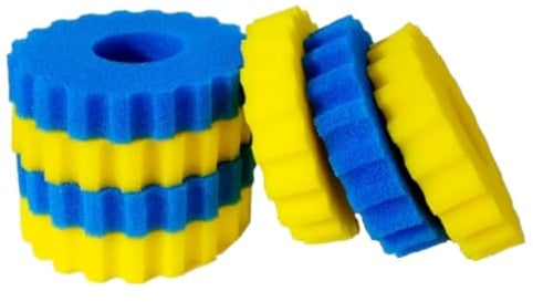 CPF15000 Éponges filtrantes PFC pour bassin – Mousse de filtration biologique efficace, nettoyage et remplacement faciles, fiabilité toute l'année pour CPF/PFC, éponges fines bleues grossières et