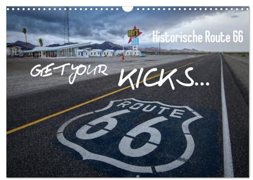 Route 66 (Wandkalender 2026 DIN A3 quer), CALVENDO Monatskalender: Eine fotografische Reise auf der Old Route 66 durch Amerika (CALVENDO Orte)