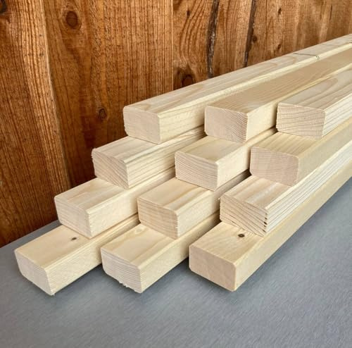 KVH Nsi 3 x 5 cm Fichte gehobelt Dachlatten Bauholz Konterlatte Holz 120 cm Länge (3 x 5 cm - 120 cm Länge - 20 Stück)