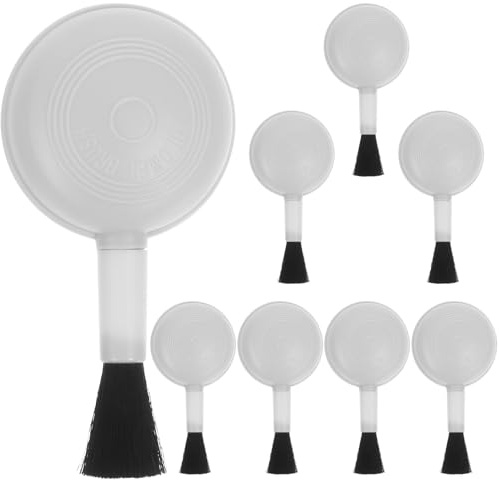 BESTonZON Mini Quetschballpumpe, Druckluftgeräte, 8 Stück mit 2 in 1 Blasebalg und abnehmbarem Pinsel aus ABS für Antique und Reinigung Einer Vielzahl von Zubehörteilen