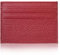 YEHMAN Porte Carte Bordeaux en Cuir de Vachette véritable 7 emplacements Carte de crédit Minimaliste Ultra Plat pour Veste, Pantalon …