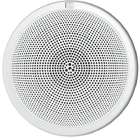 Rejilla circular de plastico 5 para altavoces EGI 0602.10 blanco