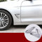 Yiwang abs auto kotflügel vorne seitenbelüftungsöffnung abdeckung trim auto-styling für 3er gt gran turismo f34 2013-2019 seitenbelüftungsöffnung aufkleber (glänzend silber)