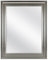 MCS Ezra Wandspiegel, gebürstetes Nickel, 57 x 71 cm