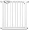 Froadp Barrière de Sécurité Extensible, Barrière de Pression sans Perçage, Grilles de Porte Barrières pour Bébé et Chiens, Porte de Protection D'escalier en Métal Largeur Réglable(Blanc, 75-85cm)