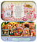 CUTEROOM Box Theatre Miniature Kit, Diy Miniature House Kit with Furniture Mini Dolls House Kit for Teens Adult Birthday Gift (Candy Adventure)