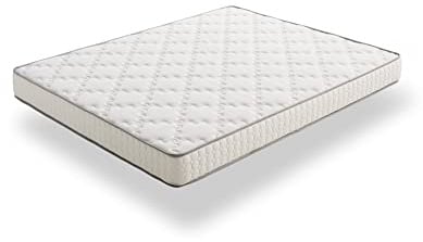 ECCOX - Viskoelastische Matratze Luxury Nature Comfort - Höhe 19 cm - HR Pro Nature Kern mit hoher Dichte - Obere Polsterung ViscoSoft Eco Fresh + Naturfasern - mittlere bis hohe Härte (120 x 190 cm)