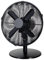 Zanussi ZNMDF1201MB 12 Metal Desk Fan, 3 Speed Settings, Lightweight, 1.5m Cord, 2 Year Guarantee - Matte Black