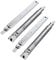 GTV - Set de Guias Correderas para Cajones de Extracción Total 53.9 x 900 mm, Acero Galvanizado de 2 mm, Correderas Telescopicas, Rieles Cajones Soporta hasta 100 kg, Rieles para Cajones - 4 Piezas