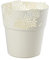 VERDENIA Cache-Pot de Fleurs, crème, 14,5 x 15,6 cm