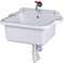 1 PZ PILOZZO LAVATOIO DA PARETE cm 60 x 45 x h.28