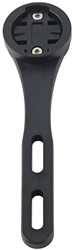 Fahrrad Computer Halterung, Fahrrad Vorbau Lenker Combo Halterung Halterung Outdoor Radfahren Fahrrad GPS Unterstützung(Schwarz)