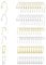 SUPERFINDINGS 72Pcs 6 Styles Earring Hooks Brass Ear Wires Platinum Golden Rose Gold Earring Hooks with DIY Loop Hypoallergenic Earwire Earring Findings