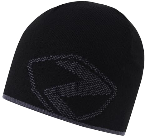 Ziener Unisex Damen Herren Mütze Beanie Strickmütze Iphur Hat, Farbe:Schwarz, Artikel:-12 Black