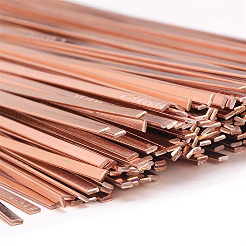 Électrode couverte domestique - 5/10 / 20Pcs 500mm Baguette de soudage en laiton Phosphore Cuivre Fil de soudage Électrode Tige de soudure Pas besoin de baguettes de soudage en poudre de soudure Bague