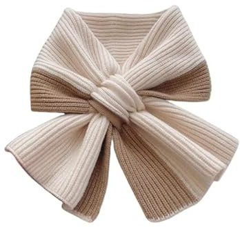 REPALY Schal Damen 1 Stück Für Damen Herbst Und Winter Kalter Und Warmer Color Block Schal Gestrickter Cross Wollschal Khaki