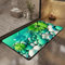 Olnamaro Badteppich rutschfeste,Seltene 3D-Muster Badematte(Traumstrand),Badezimmer Deko,Badematte Rutschfester Badezimmerteppich Absorbierender Badteppich,Trocknen,Dekorative Atmosphäre 60X40CM