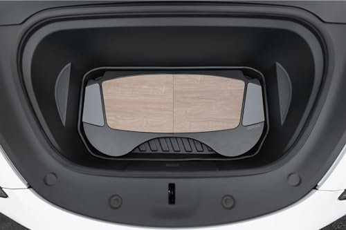 Jowua Faltbare Autoablage für Tesla Model 3, Model Y, Model X, Model S, Premium-Materialien, im vorderen Kofferraum des Modells 3/Y aufbewahren.