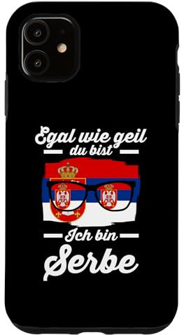 Hülle für iPhone 11 Serbisch Serbien