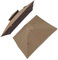 GHFTCCF 3mx3m Cuadrada Cubierta De Recambio for Sombrillas, Toldo De Parasol De Recambio De Patio, Tela De Repuesto De Recambio Offset, Playa, Piscina(Color:Khaki)