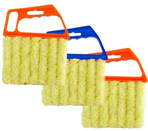 Citystores® 3 Pack Venetian Blind Cleaner tool cleaning tools wooden blinds for windows Blind Duster venetian blinds wooden horizontal blinds duster for blinds dusting sponge