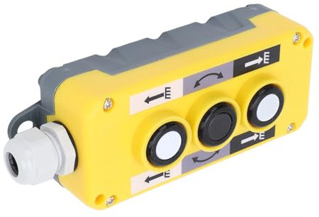 AC250V 5A AC500V 2A Kran-Druckknopfschalter Hebeanhänger-Controller Effizientes Design für Kipper-Windenhebebühne