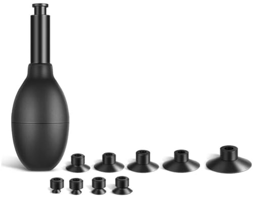 Kit de ventouse pour objectif - Stylo statique long - Ventouse puissante - Accessoires manuels - Kit de lentilles - Outil de réparation sous vide - Stylo de réparation V2X3 - Extracteur d'aspiration