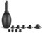 Kit de ventouse pour objectif - Stylo statique long - Ventouse puissante - Accessoires manuels - Kit de lentilles - Outil de réparation sous vide - Stylo de réparation V2X3 - Extracteur d'aspiration