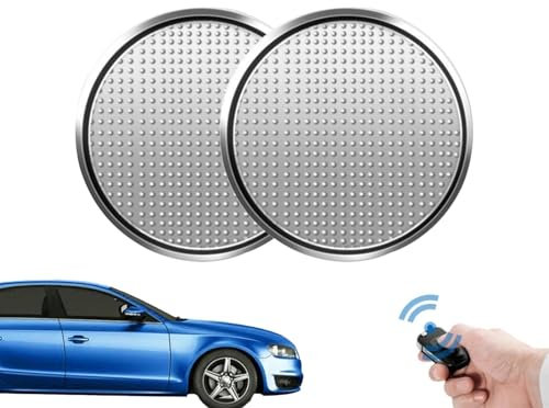 Piles bouton rechargeables - Pile bouton ion LIR2032 3,6 V | Piles bouton plates | Piles rechargeables ioniques LIR2032 3,6 V | 2X Batteries ioniques plates 40mAh 1-1.5h Charge pour jouets électroniqu