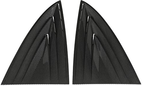 Zohisin Pare Vue Arriere Voiture Accessoire Decoration Carrosserie Fiber De Carbon Résistant Rayures Et Chaleur Facile A Installer pour Clio Espace