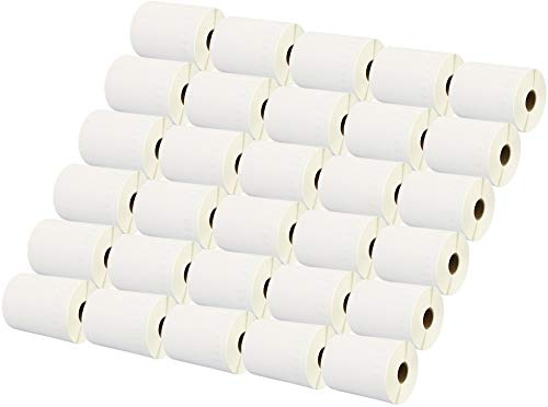 30 Rollen S0904980 104mm x 159mm Versand-Etiketten kompatibel für LabelWriter 4XL (220 Etiketten pro Rolle)