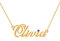 MissChic Namenskette, Silber Personalisierte Kette,18K Rosegold/Gold Vergoldet Kette mit Name, Geschenk für Freuen, Herren, Freundin, Mutter, Schwester