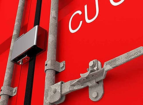 Standard Bolt On ISO Container Lockbox (Seal Type RH) Without Padlock