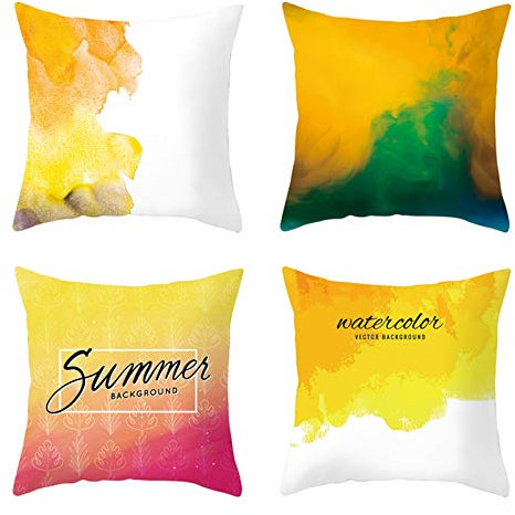 Kissenbezug Dekorative Dekokissen Kissenhülle Polyester Live Laugh Love... Deko Kissenhülle für Couch Home Decor Hauswarminggeschenke