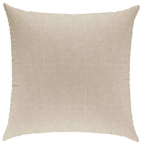 sunnypillow Palettenkissen mit abnehmbarem Bezug Kaltschaum Palettenauflage Palettenpolster Palettensofa Sitzkissen Rückenlehne Indoor Outdoor Kissen 40x40cm Cremefarben