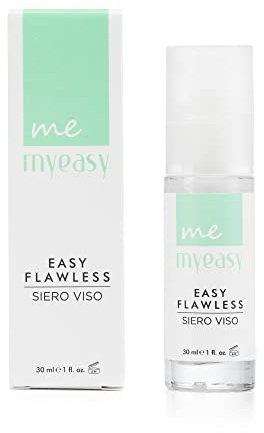 MyEasy Siero Viso Antirughe Lifting Naturale con Vitamina C, E B1 B2 B3 (niacinamide) - Rimpolpante e Idratante per Pelle Secca, Mista e Grassa - Made in Italy, Vegano e Bio Certificato, 30 ml