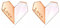 Damen Ohrringe 925 Sterling Silber Ohrstecker mit Herz Schmetterling Einhorn Motiv Schmuck Adventskalender Geschenk für Teenager Mädchen (Herz_Perlmutt_Rose Gold)