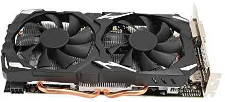 PUSOKEI RX 580 Gaming Grafikkarte, X 580 8GB GDDR5 256bit Computer Grafikkarte, 1080P Auflösung, PCI Express 3.0, 3 X DP, 8K HDMI, DVI, für 3D CAD, CAM, Video