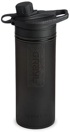 Grayl GeoPress Water Purifier Bottle - Covert Black