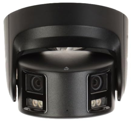 Câmara de Segurança IP Hikvision Pro Panorâmica Turret ColorVu PoE 8MP 2×4mm Exterior IP67 - DS-2CD2387G2P-LSU/SL(4mm)(C)/Black