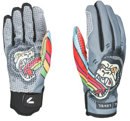 Level Web - Snowboard Handschuhe Herren und Damen aus Wasserfestem Stoff, Winterhandschuhe Herren und Damen Wasserdicht, Thermohandschuhe Unisex, Ideale für Skifahren und Snowboard - 1 Paar