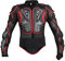 M&Catree Motorradjacke Körperpanzer Oberkörperschutz für Motorcross Motorradrennen Schutzausrüstung - Schwarz Rot, S