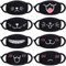 AOZUO 8 Stück Süße Katzen Gesichtsmasken, Kawaii Mundschutz Maske Mundmasken Aus Baumwolle Wiederverwendbare Waschbare Gesichtsmaske Anti Staub Anime Masken Für Frauen Und Männer