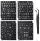 8 Nail Art Stickers And 1 Tweezer, Nail Decoration Stickers, Elegant Nail Art Stickers, Self-Adhesive Nail Stickers, Diy Nail Art Accessories