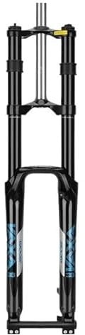 LUOKEKE Suspension Forks 26inch 27.5 29inchDownhill Bike Front Fork Aluminum Alloy 170mm Travel MTB Mountain Bicycle Hydraulic Suspension Fork Mtb Forks(27.5 29 Black)