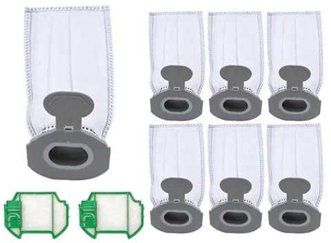 7 Stück Staubsaugerbeutel Ersatz für Vorwerk Kobold VK7S VK7 FP7S FP7 Staubsauger mit 2 Filter