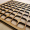 Retro Cube Privacy Grate Grille Decorative Screen Radiator Cabinet square MDF Panel Wall Art Decorative Screen 3mm 6mm 2ftx 2ft 025 (Plain MDF, 3mm)