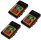 Xiniy 3X CA 220 / 380V ON/OFF Prova 'Acqua Interruttore di Pulsante -5